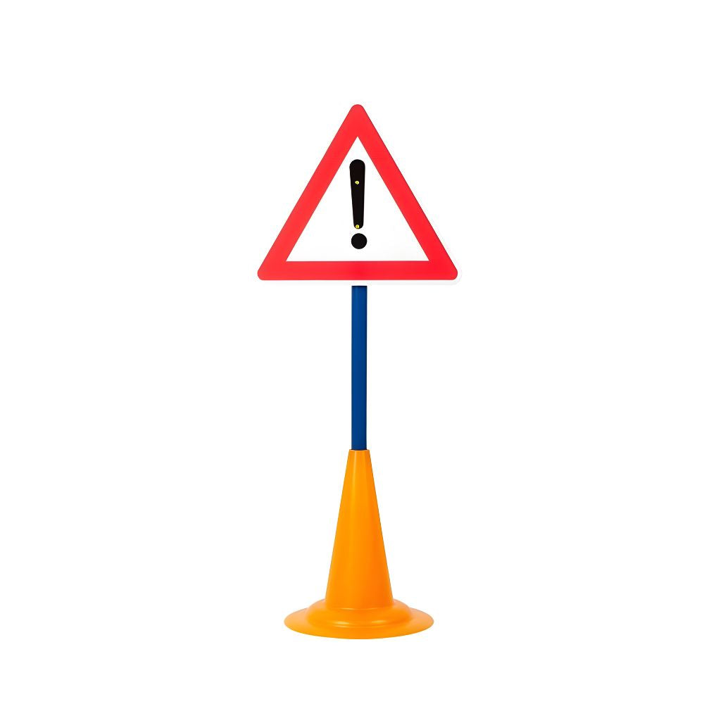Lot de 12 Panneaux de Signalisation Routière Enfant - 86cm - Éducatif
