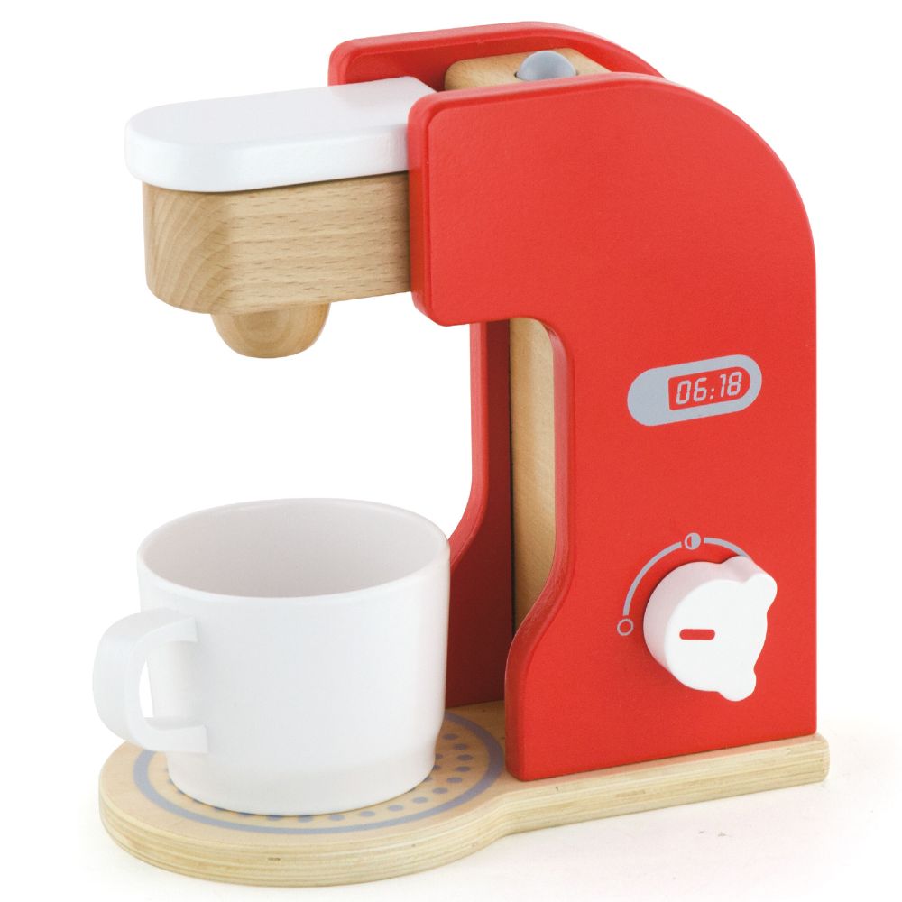 Machine à café en bois Viga Toys avec tasse et capsule pour enfant