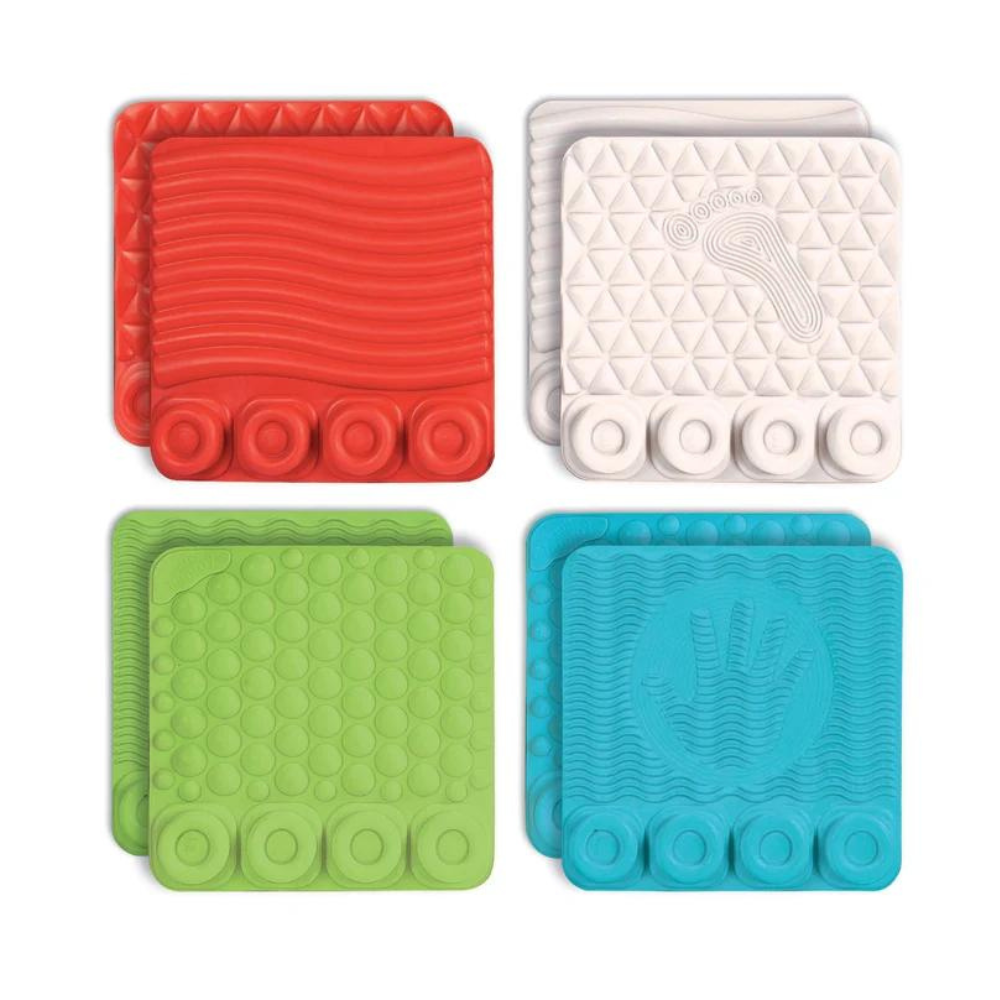 Tapis Sensoriels Clemmy Clementoni - Éveil Tactile Bébé 6 Mois+