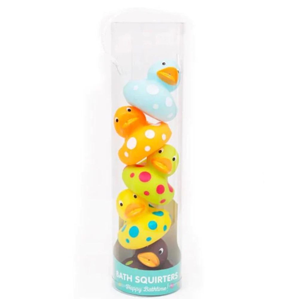 Set de 5 Canards de Bain Bébé - Sans Plomb ni Phtalates