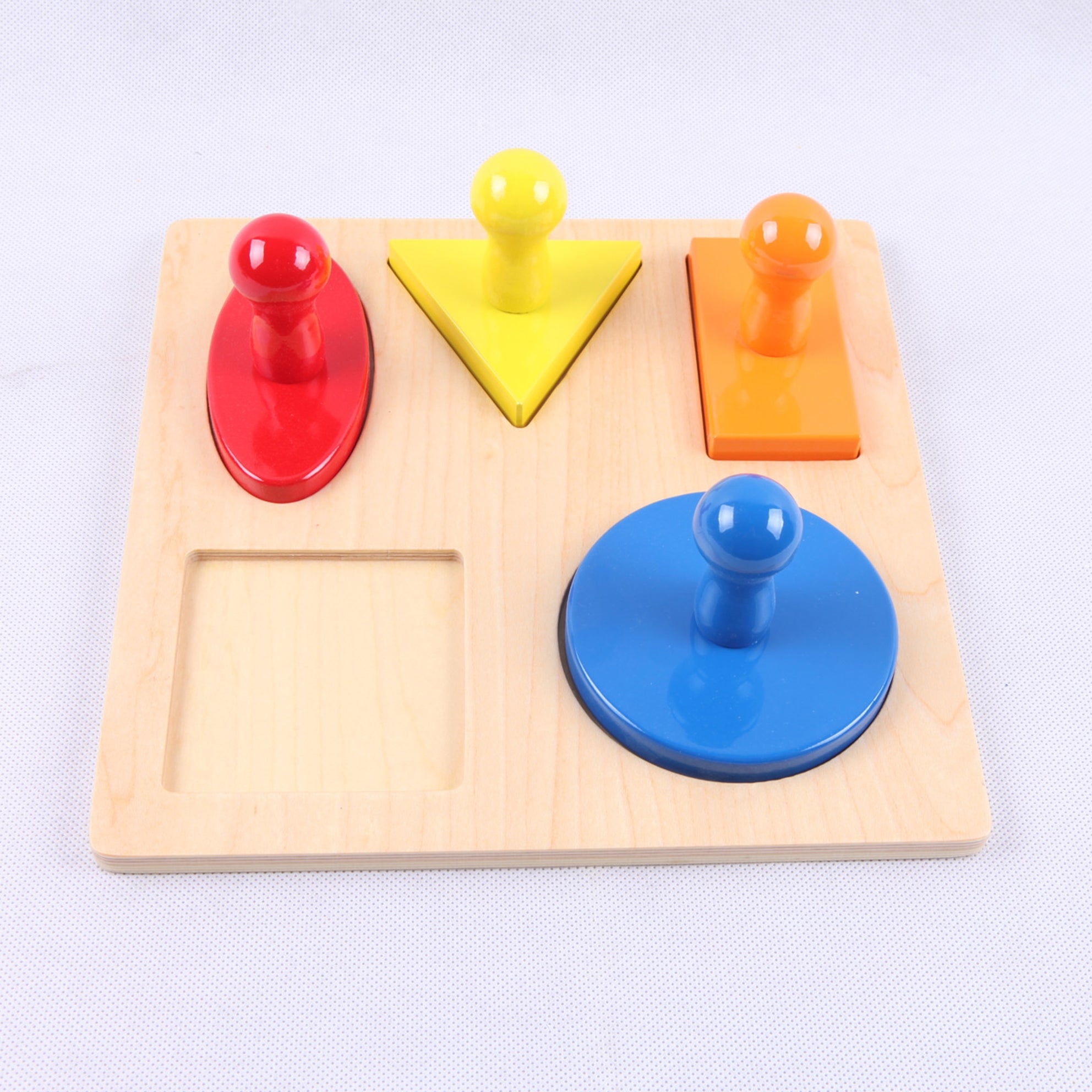 Bouton de Prise Puzzle Geometrique Safe pour Developper la Motorique Fine
