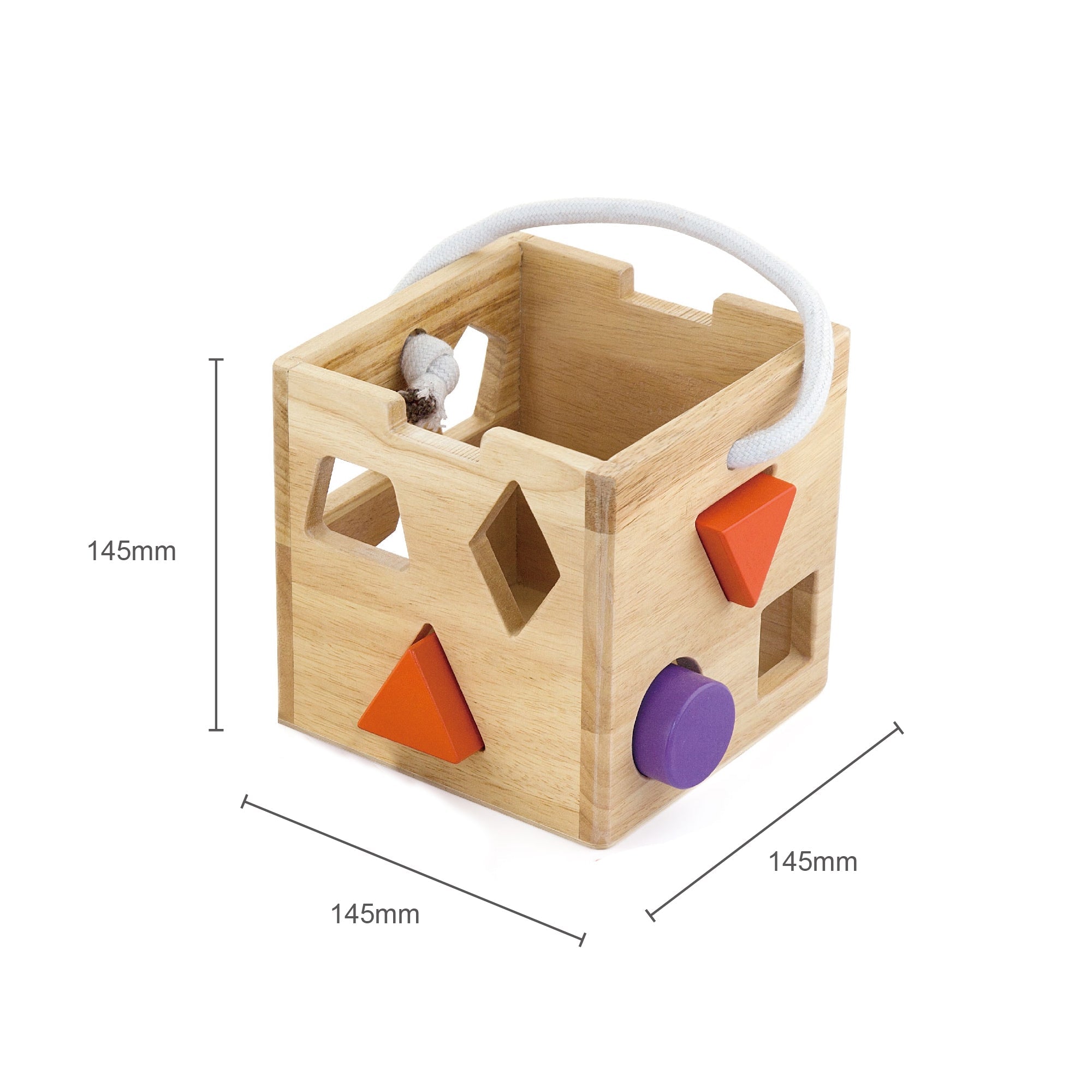 Boîte d'Encastrement Montessori en Bois - Jeu d'Éveil et Motricité