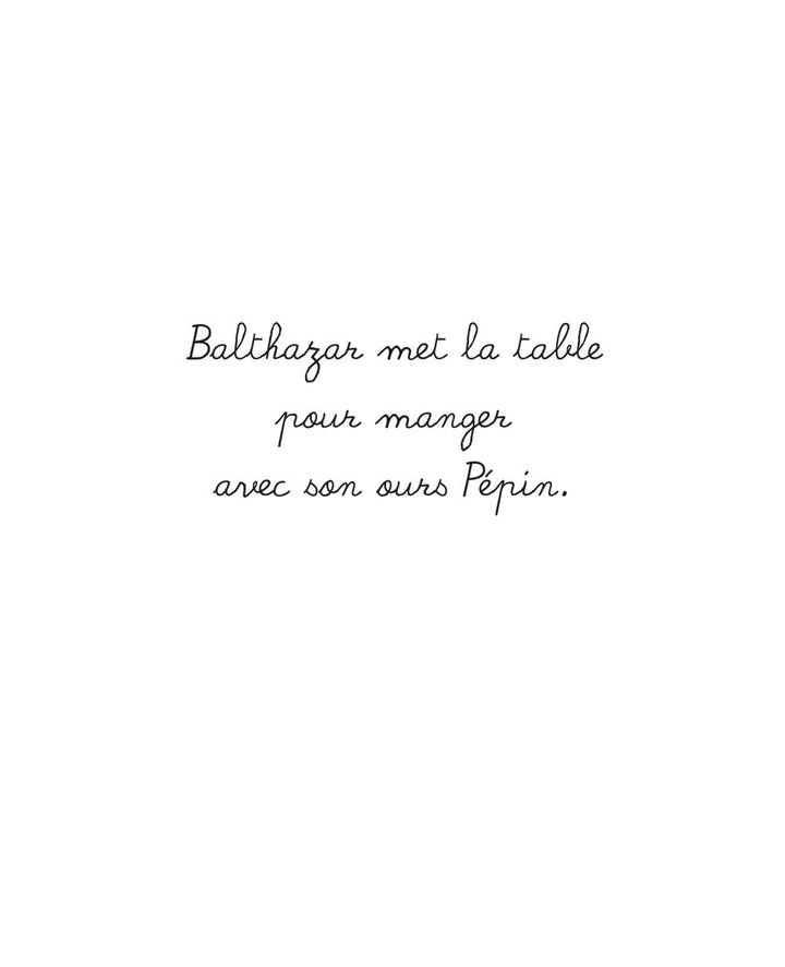 Détail des illustrations pédagogiques du livre Bébé Balthazar