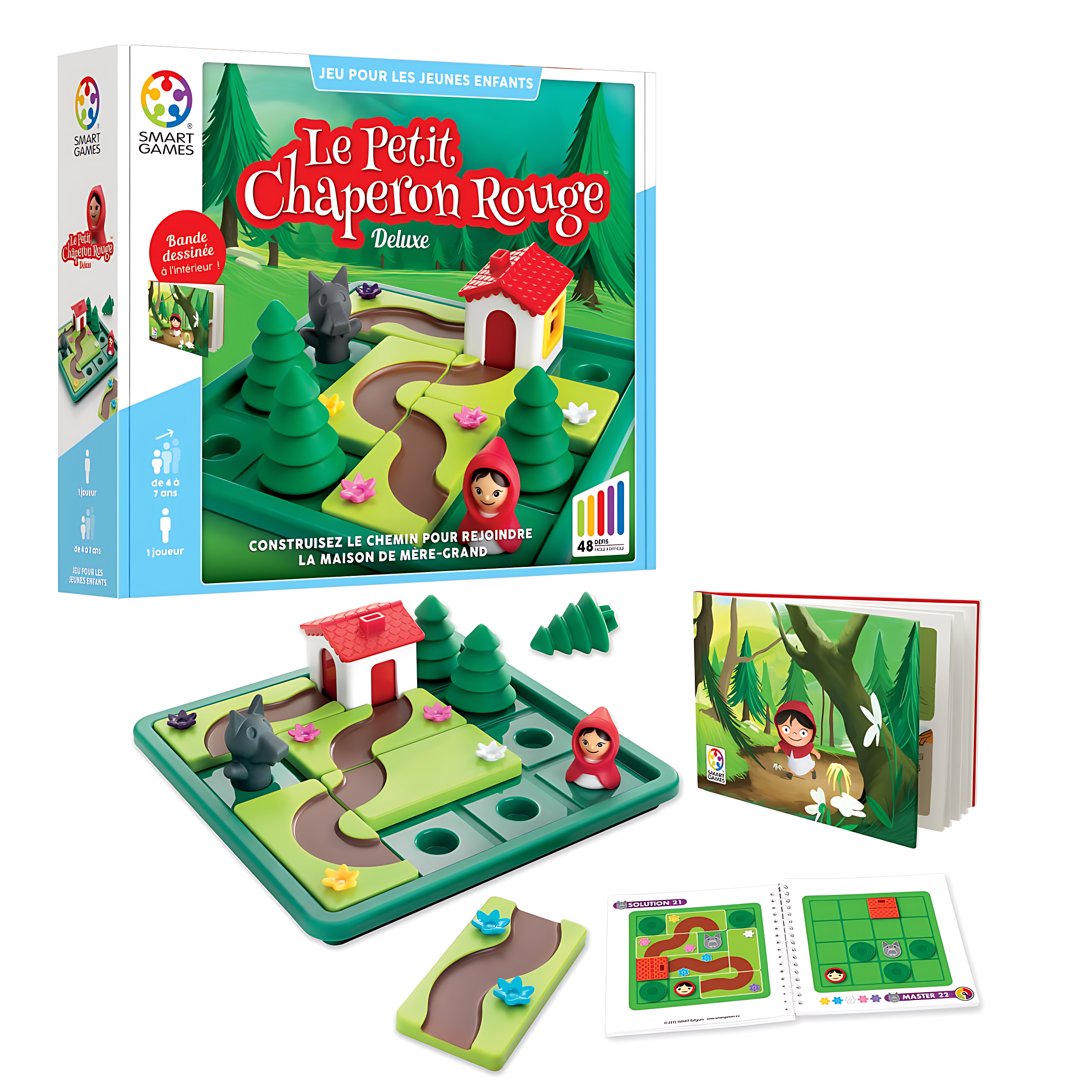 jeu de réflexion Le Petit Chaperon Rouge pour enfants 4 ans Smart Games