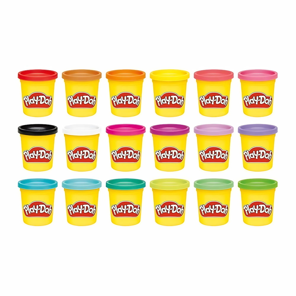 Pack Play-Doh 18 Couleurs – Pâte à Modeler Créative dès 2 Ans