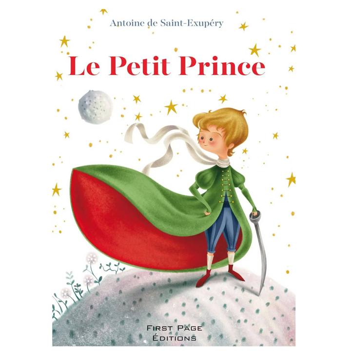 Couverture du livre Le Petit Prince illustré pour enfant éveil Montessori