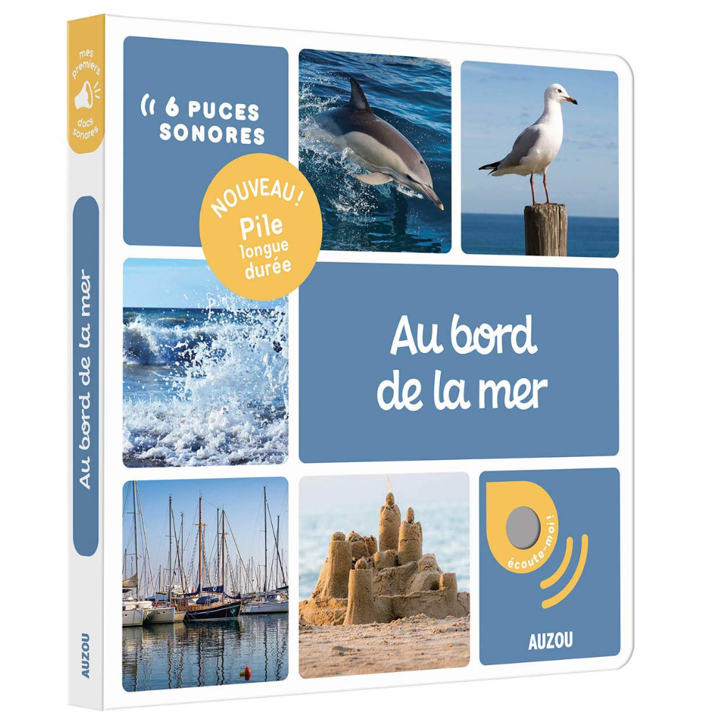 Couverture du livre sonore Mes Premiers Sonores Au Bord de la Mer