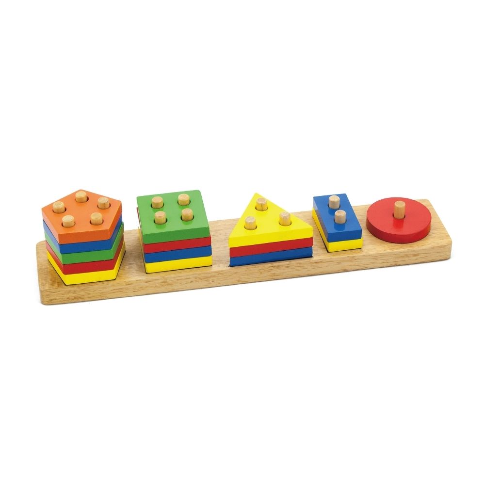 Jeu éducatif en bois pour développer la motricité fine