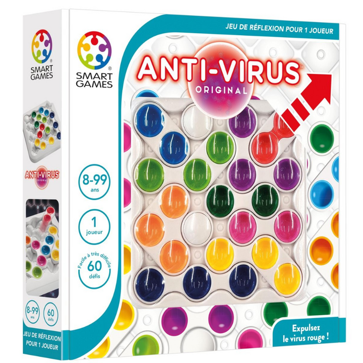 Plan de jeu Anti-Virus Mutation avec pièces mobiles et statiques