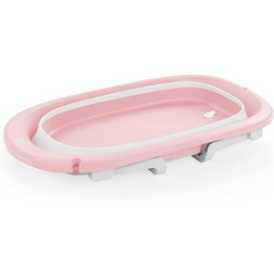Détail des pieds robustes et du bouchon de vidange de la baignoire Dolu