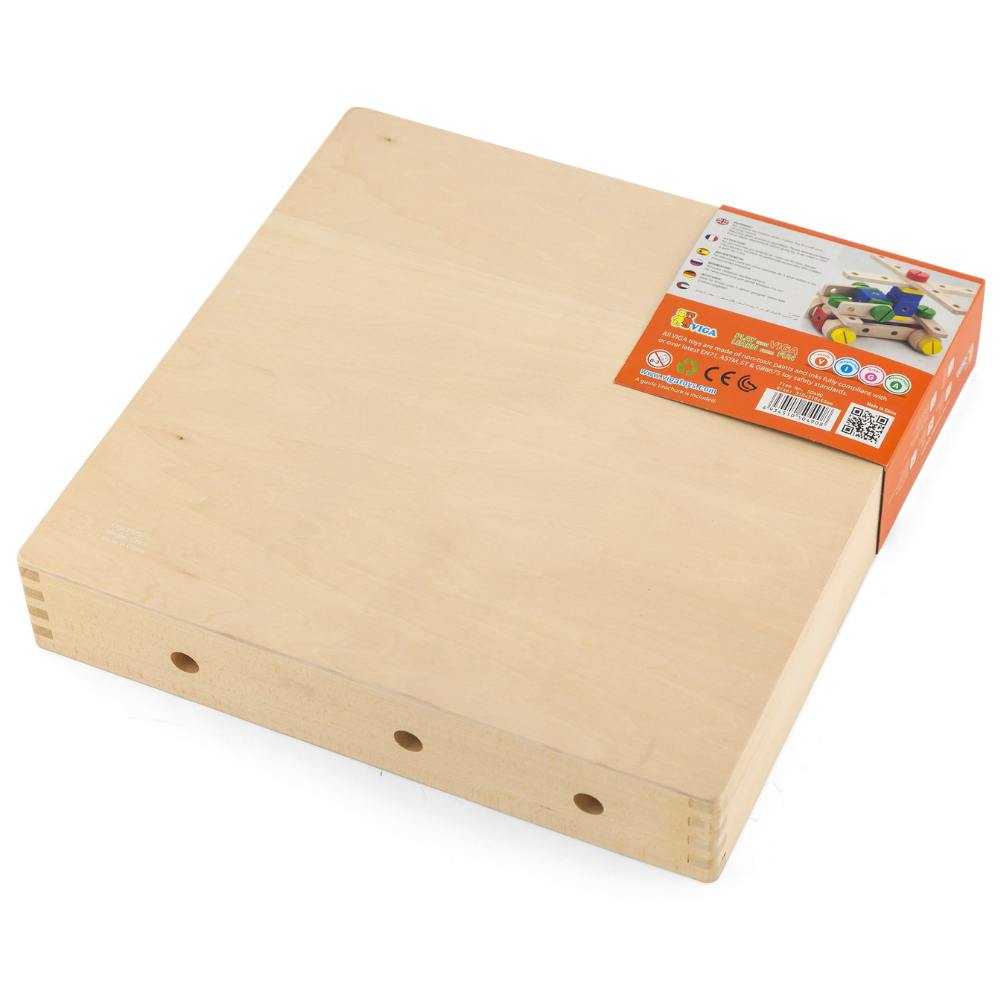 Boîte à Visser en Bois : Jeu Créatif pour Enfants dès 3 Ans