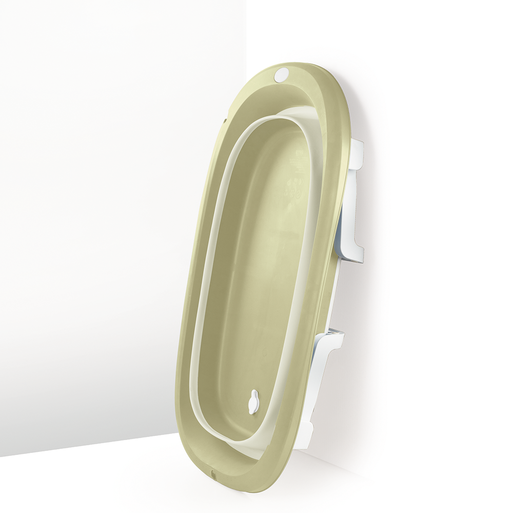 Set de Bain Bébé Pliable 3 Pièces Dolu - Ergonomique & Compact Vert