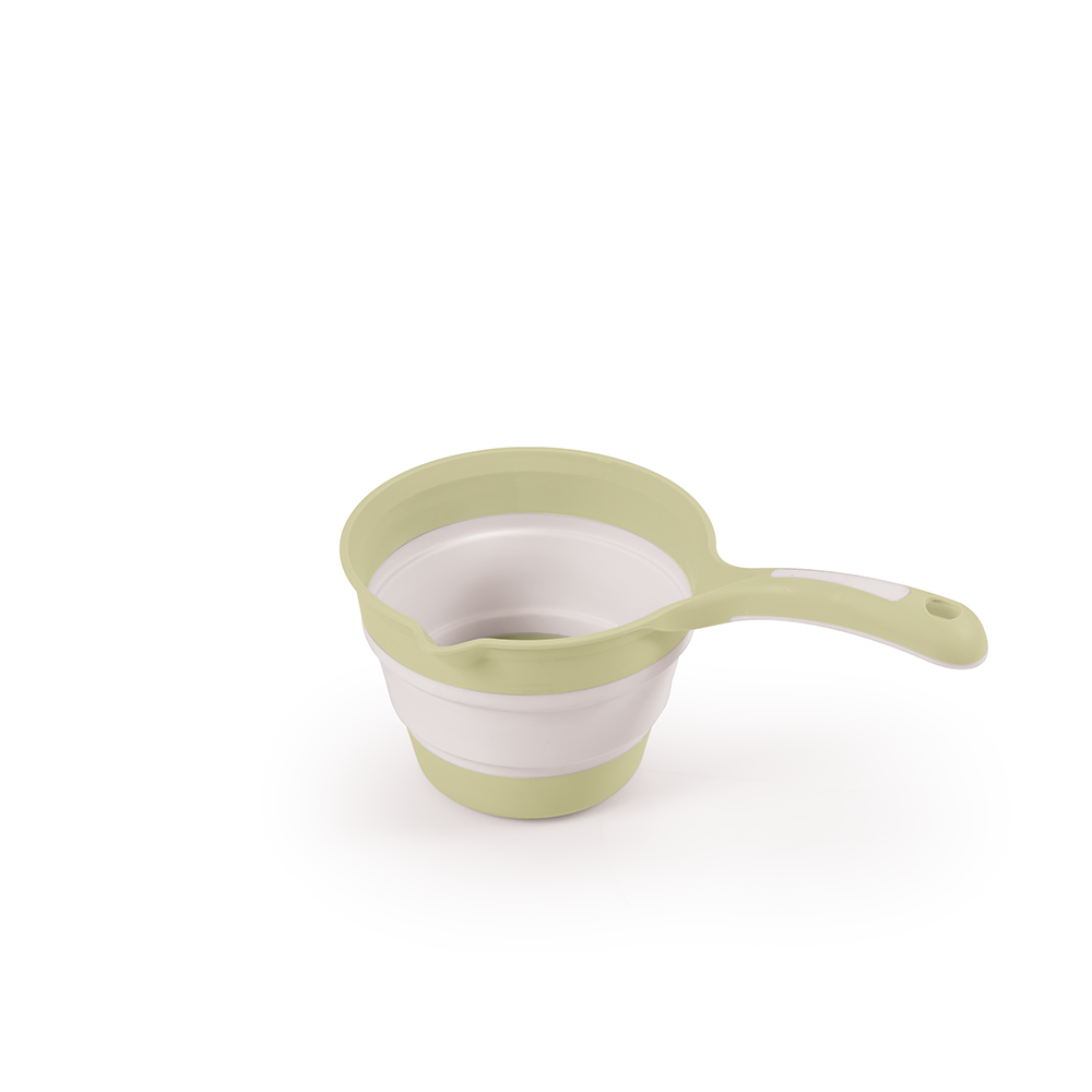 Set de Bain Bébé Pliable 3 Pièces Dolu - Ergonomique & Compact Vert