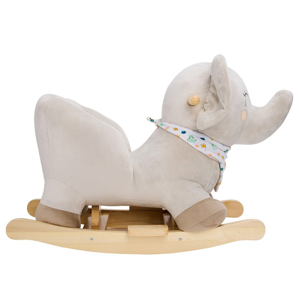 Détail structure sécurisée bois fauteuil bascule enfant