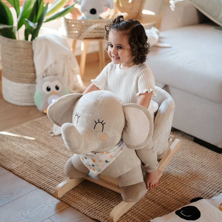 Jouet à bascule design scandinave éléphant Small Foot