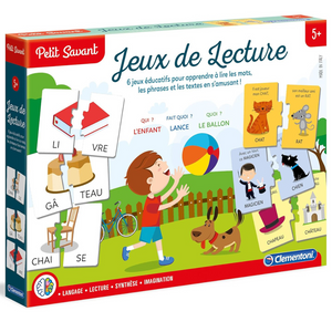 Coffret de jeux de lecture éducatifs pour enfants de 5 à 7 ans