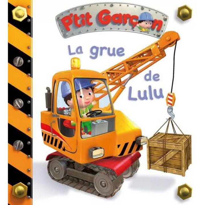 Couverture du livre pour enfant La Grue de Lulu