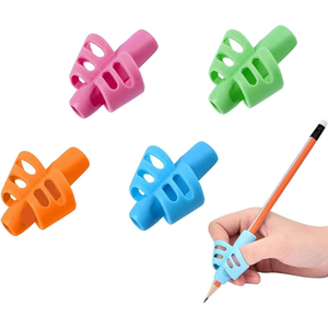 Lot de 5 guides doigts ergonomiques en silicone pour l'écriture enfant