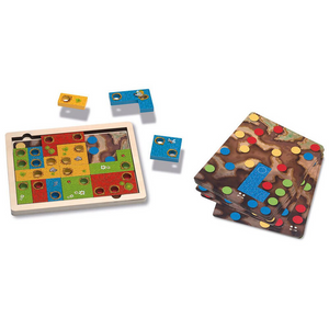 Plateau de jeu MOLE en bois idéal pour développer la réflexion chez les plus jeunes