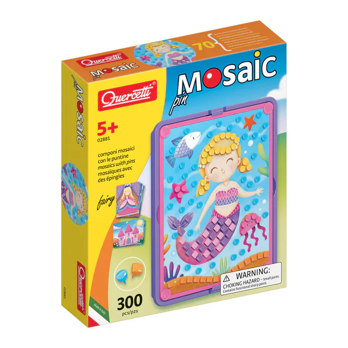 Jeu de mosaïque Mosaic Pin Sirène pour enfant dès 5 ans