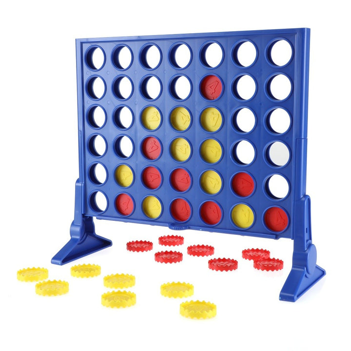 Jeu Puissance 4 smartbebe avec grille et pions rouges/jaune