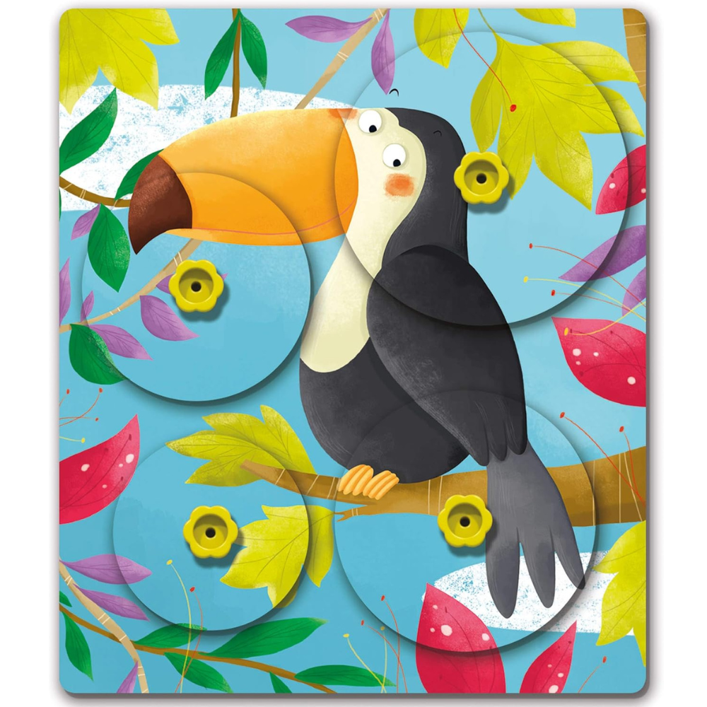 Puzzle Giro Montessori : Motricité Fine & Logique dès 3 ans