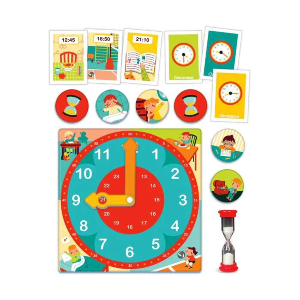 Jeu éducatif Quelle heure est-il ? – Apprendre l'heure dès 5 ans