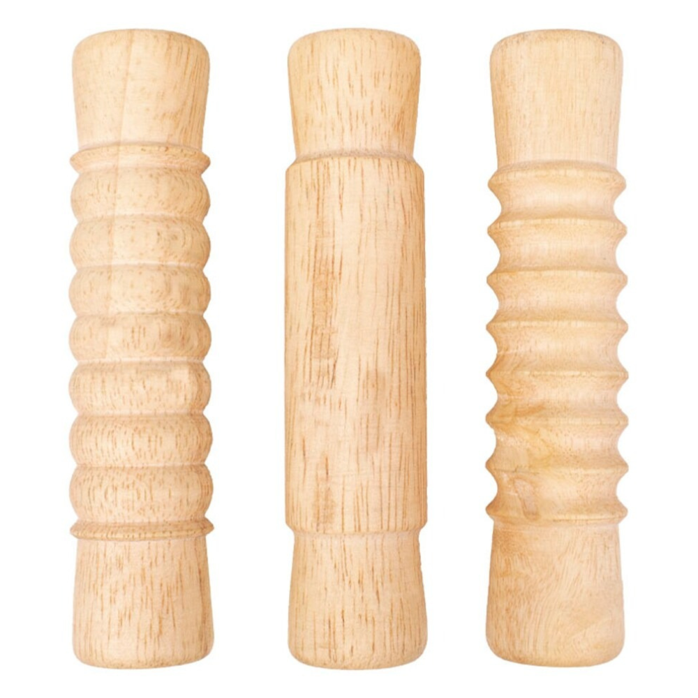 Rouleaux Sensoriels Bois JOVI : 3 Textures pour l'Éveil Créatif