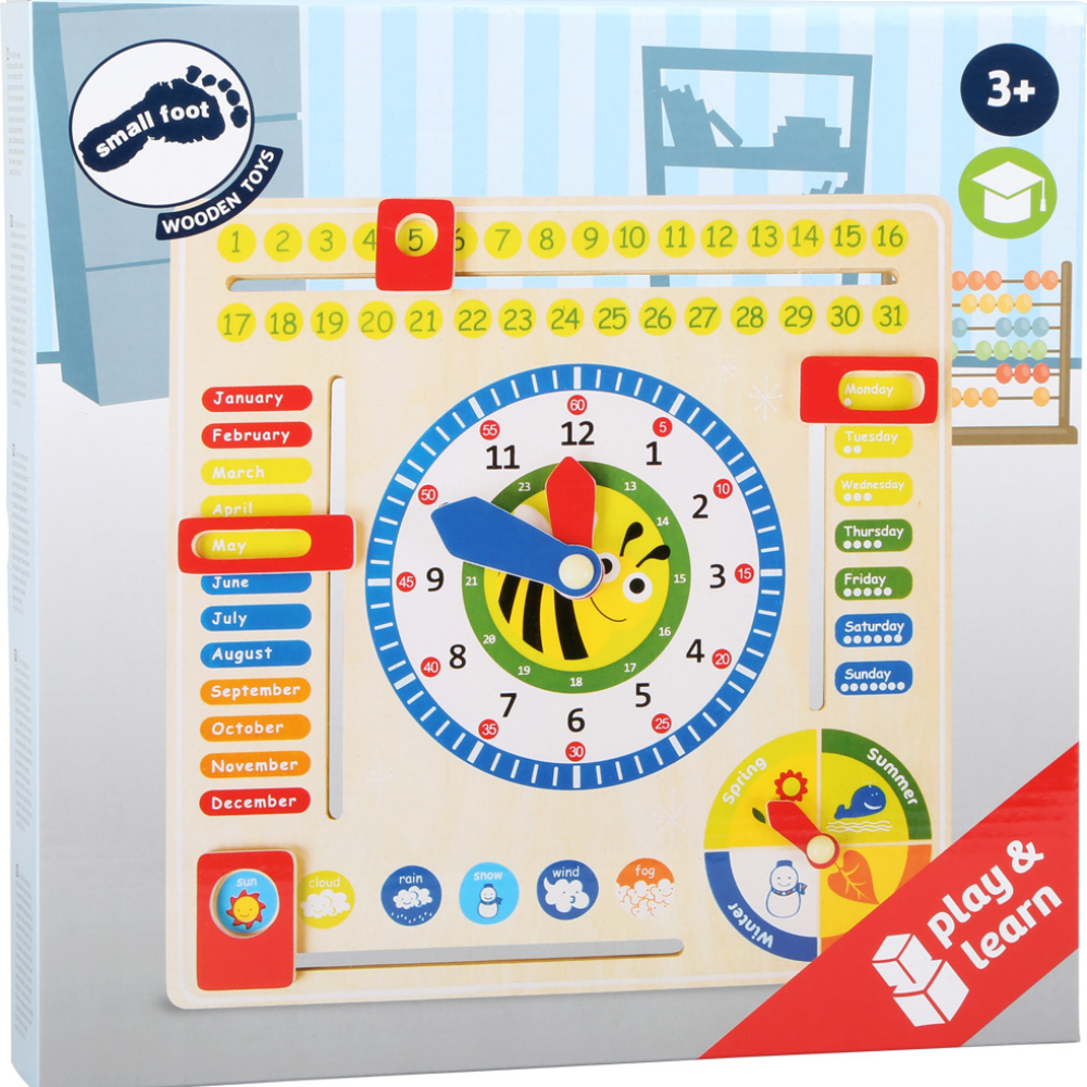 Apprentissage ludique de l'heure et des saisons en anglais pour jeunes enfants - SmartBebe