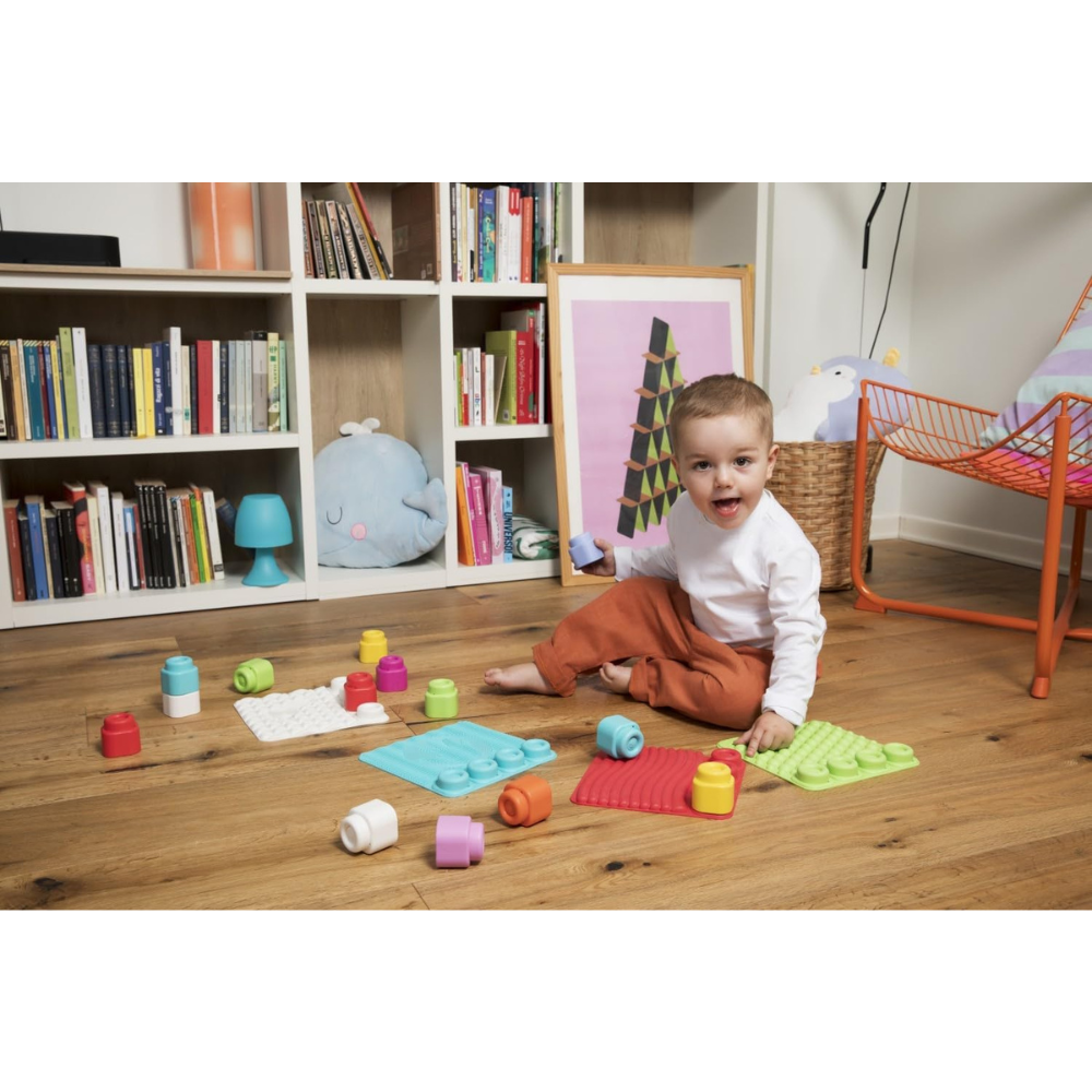 Tapis Sensoriels Clemmy Clementoni - Éveil Tactile Bébé 6 Mois+