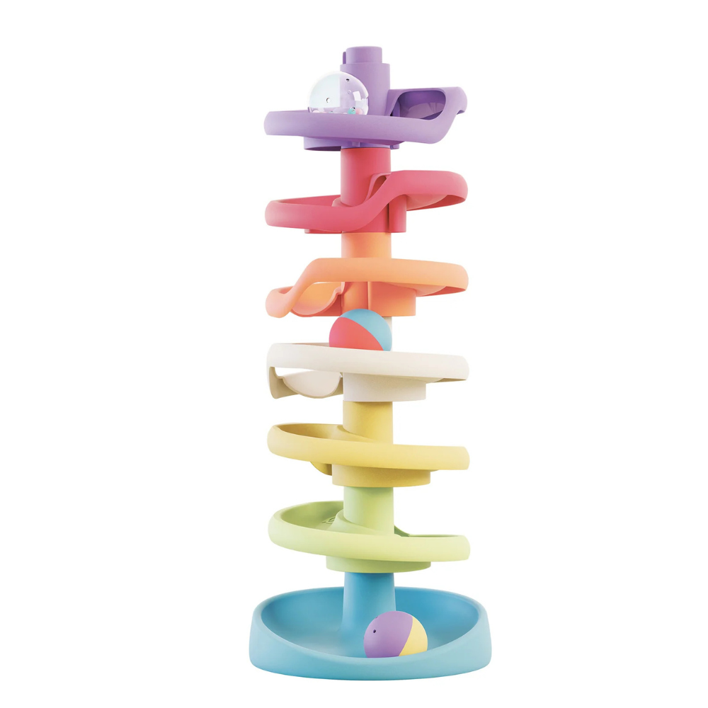 Tour Spirale Infernale Quercetti Playeco+ | Jeu d'Éveil Montessori Bio
