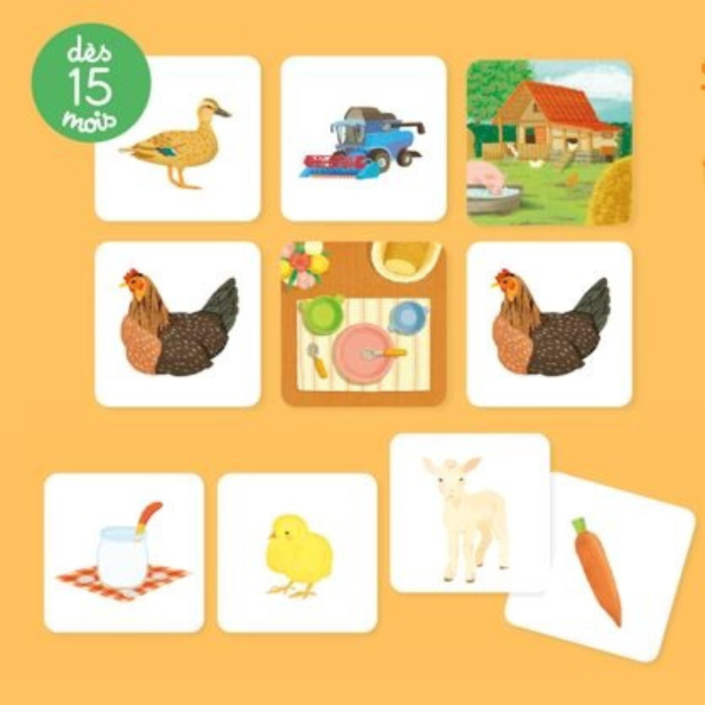 Étui Montessori ferme]