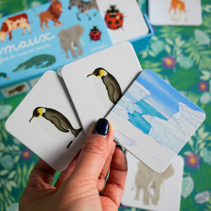Coffret Montessori Animaux dès 15 mois - Mise en paires