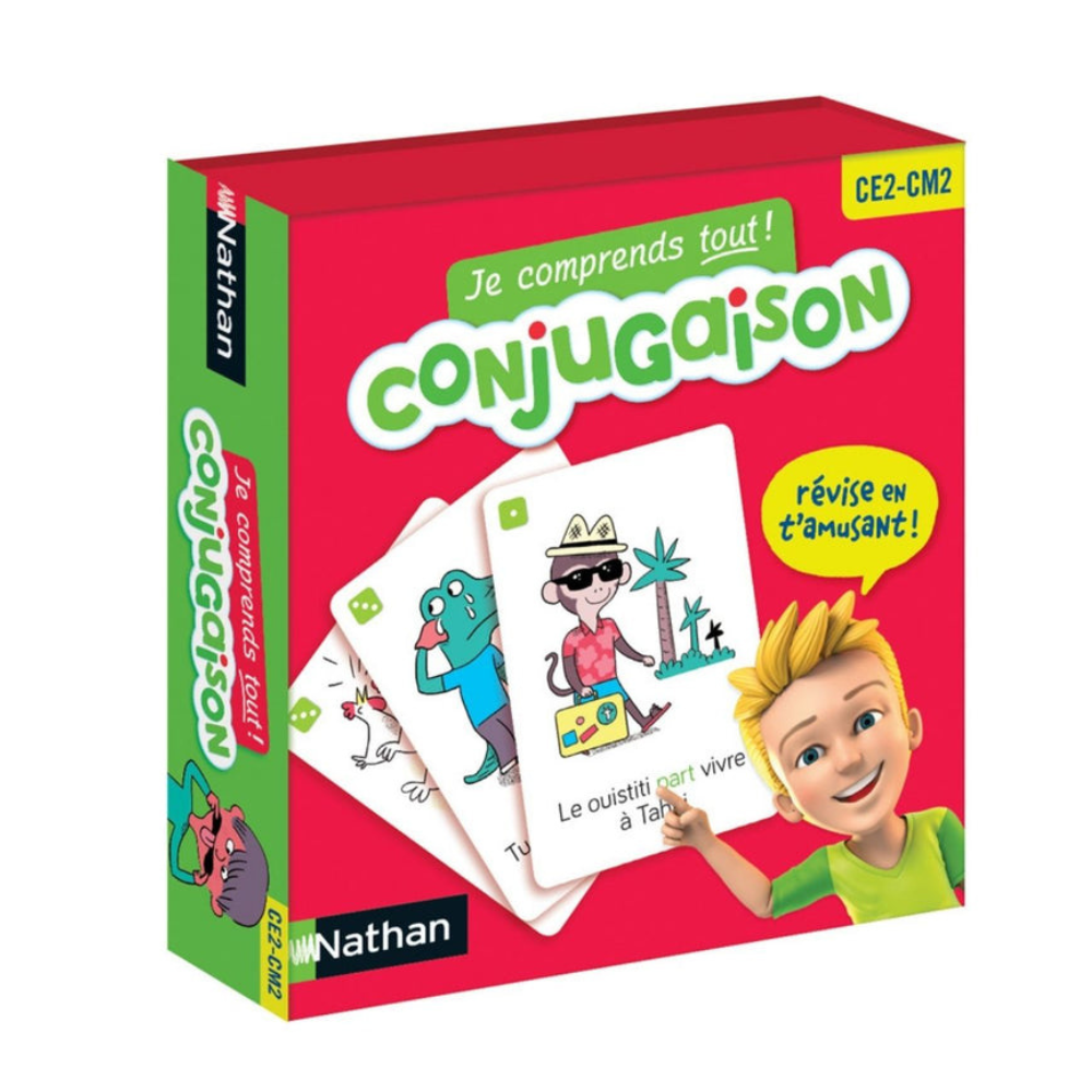 Boîte du jeu Je comprends tout Conjugaison