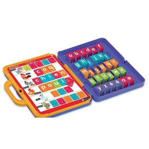 Mallette de rangement du jeu de lecture et écriture autocorrectif pour enfants