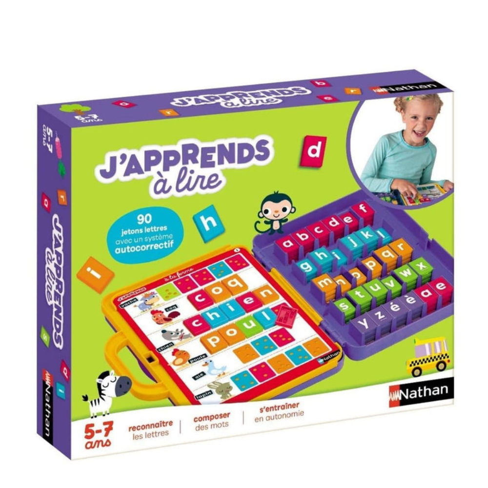 Jeu éducatif J'apprends à lire dès 5 ans – Lecture et écriture autonome