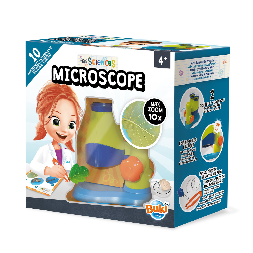 Microscope Mini Sciences enfant en usage sur table