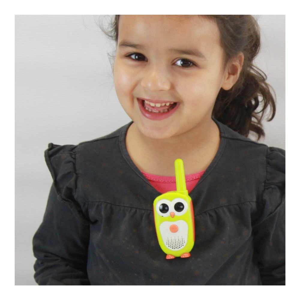 Boîte du talkie walkie junior Buki, adaptée pour un cadeau