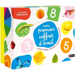 Coffret Montessori activités d'éveil pour tout-petit dès 18 mois