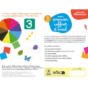 Roue des couleurs Montessori pour enfants