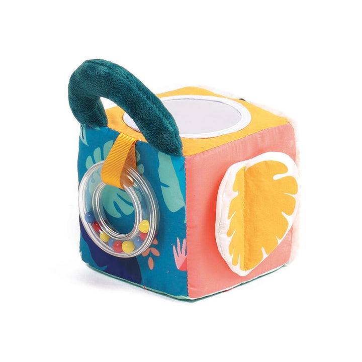 Cube d'éveil en tissu multi-activités LUDI pour bébé