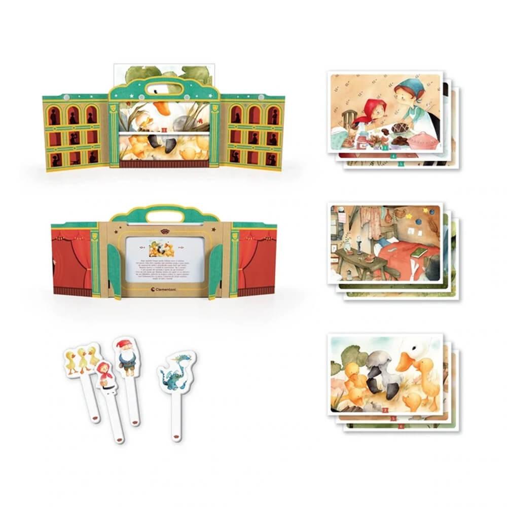 Mon petit théâtre à histoires Clementoni – Jeu éducatif dès 3 ans