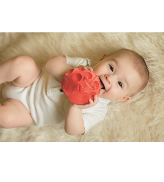 Coffret 5 Balles Sensorielles Montessori Bébé - Éveil et Bain