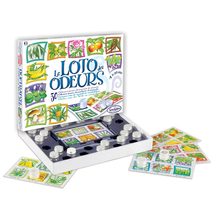 Loto des Odeurs jeu éducatif sensoriel enfant 4 ans