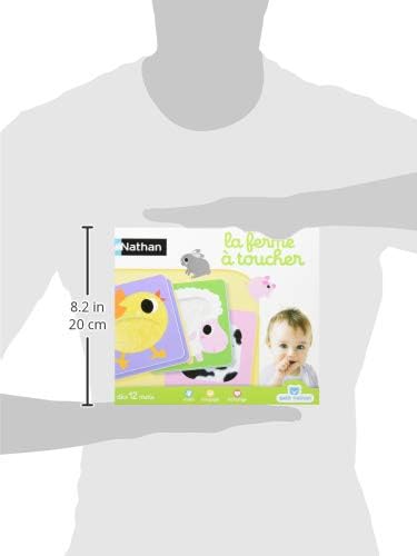 La Ferme à Toucher Nathan - Jeu Éveil Sensoriel Montessori dès 1 an