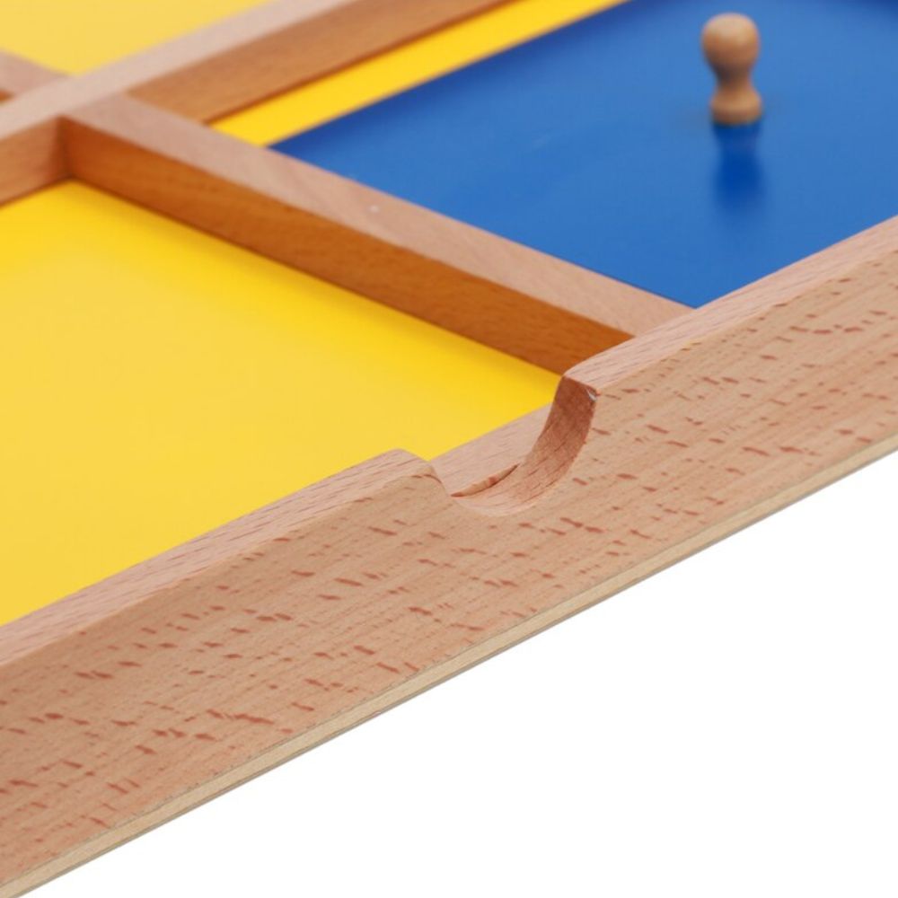 Plateau Géométrie Montessori : Initiation aux Formes dès 3 ans