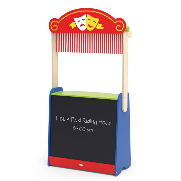 Théâtre et marchande 2 en 1 en bois pour enfant