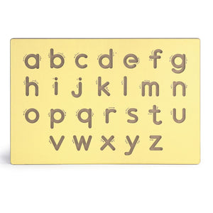 Piste graphique en bois VIGA pour l'apprentissage des lettres minuscules