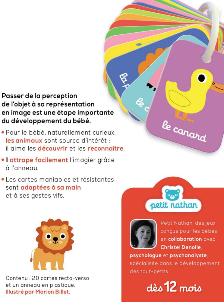 Mon Imagier des Animaux - Éveil Montessori dès 12 Mois