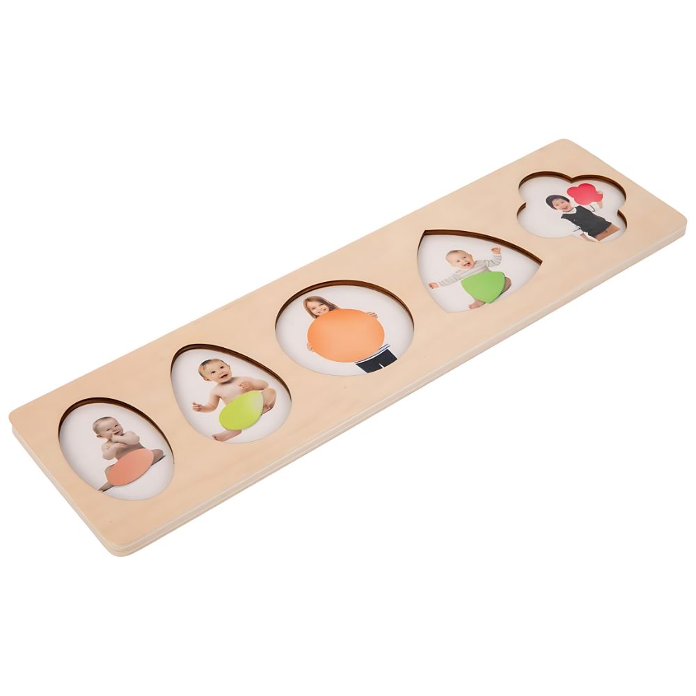 Set de 2 Puzzles Montessori 3D - Éveil et Motricité Fine Bébé